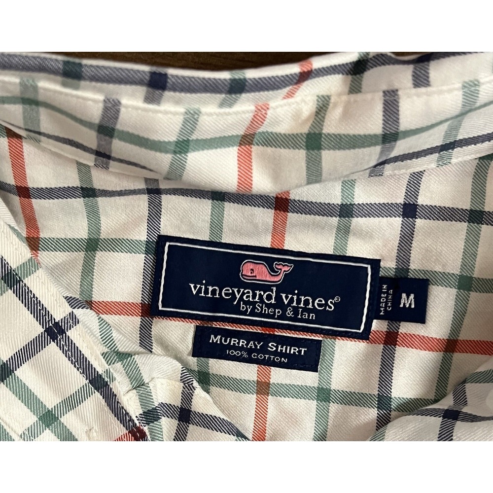 Vineyard Vines Men's Button Down Murray Dress Shirt Multicolor Medium - Picture 5 of 6